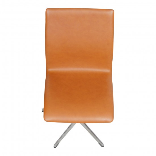 Buy arne jacobsen Oxford chair in cognac leather CPH Classic